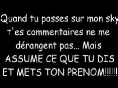 Quand tu passe sur mon blog